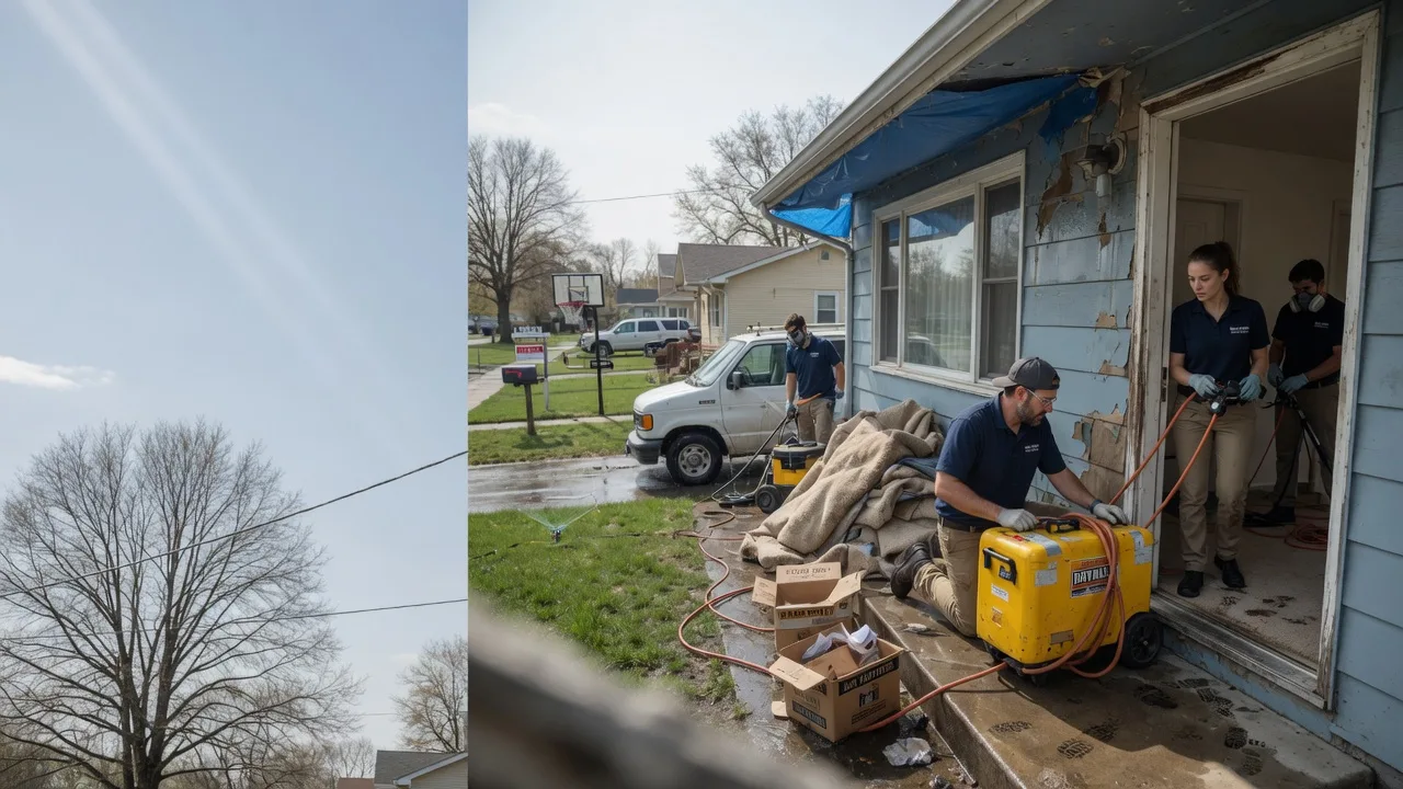 Basement Flood Cleanup in Castle, OK near me